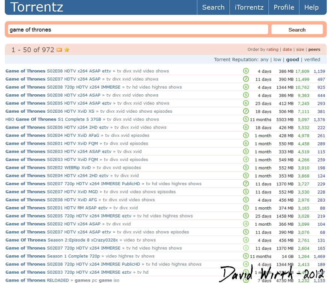 Download Movies Games and TV shows torrents - OTorrents